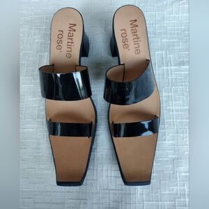Martine Rose Black Sandals Size 39